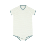 RA & DA V-NECK KNIT BABY ROMPER (6M-24M)