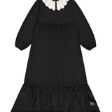 RETRO KID MAE KNITTED COLLAR MAXI DRESS (3-18Y)