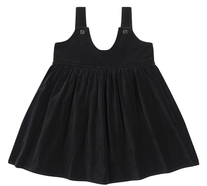 RETRO KID VIVIENNE VELVET DRESS (2-12Y) - Klade Children's Boutique