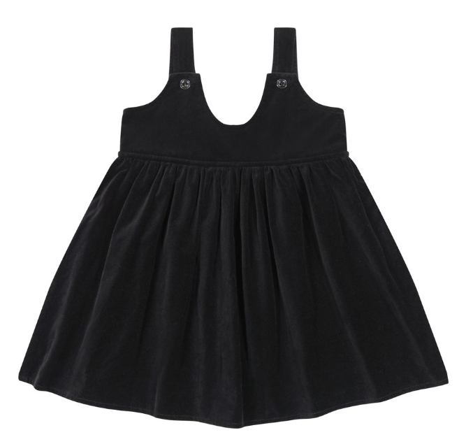 RETRO KID VIVIENNE VELVET DRESS (2-12Y) - Klade Children's Boutique