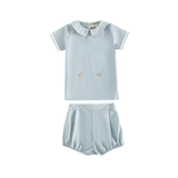 RETRO KID BENNETT BABY BOY BUTTON UP SET (9M-3Y)