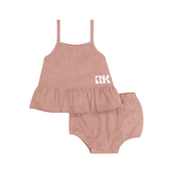 RETRO KID HOLLIS GIRL RUFFLE TANK &BLOOMERS(12M-3Y)