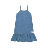 RETRO KID HOLLIS STRAP RUFFLE DRESS (2-12Y)
