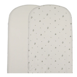 LILETTE ROSEBUD BASSINET 2PACK SHEETS (OS)