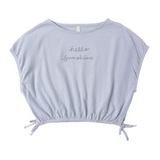 RYLEE & CRU CROPPED CINCH TEE (2-11Y)