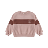 RYLEE & CRU PANEL STRIPE SWEATSHIRT (2-11Y)