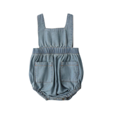 RYLEE & CRU DENIM ROMPER (12M-24M)