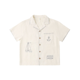 RYLEE & CRU LAPEL COLLAR SHIRT (2-9Y) - Klade Children's Boutique