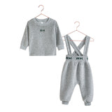RETRO KID REESE BABY BOY OVERALL SET (12M-3Y)