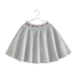 RETRO KID REESE SCUBA VELOUR FULL SKIRT (5-14Y)