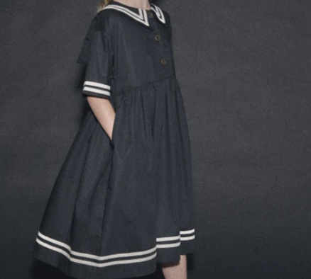 LITTLE CREATIVE SAILOR DRESS (2-12Y) - Klade Children's Boutique