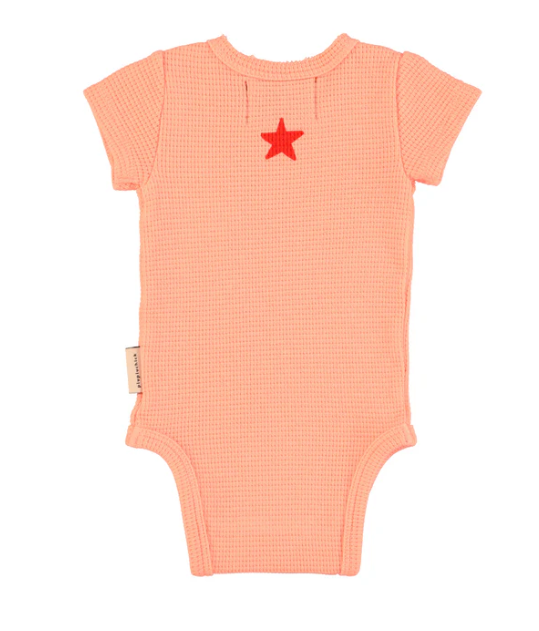 PIUPIUCHICK SHORT SLEEVE BODYSUIT (6M-24M)