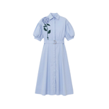 SOIR VICTORIA APPLIQUE DRESS (XXS-XL)