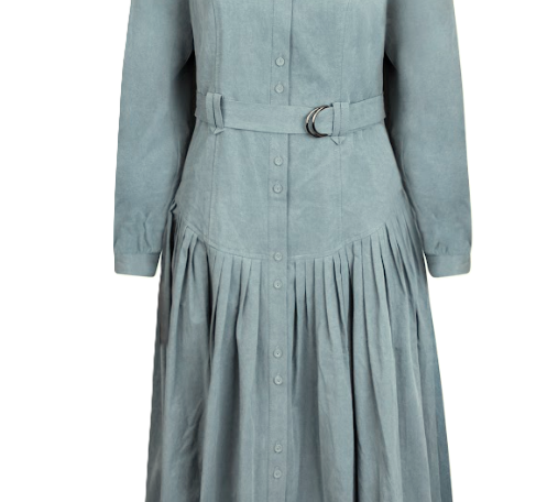 SOIR DEMI DRESS (XXS-XL) L / BLUE
