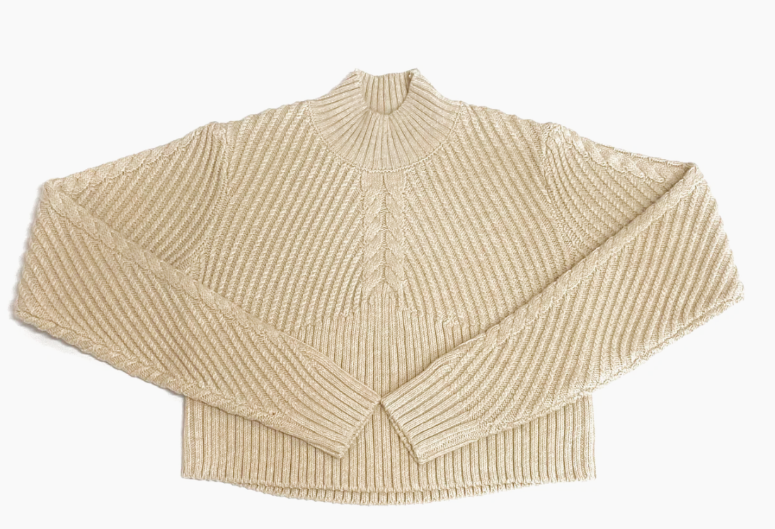SOIR SANDRA TURTLENECK TOP (XXS-XL)