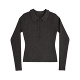 SOIR LYLA COLLARED SWEATER (XXS-XL)