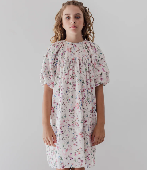 STEPH WHISPY VOILE DRESS (3-14Y)