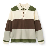 COPENHAGEN STRIPED LS PIQUE POLO (3-12Y)