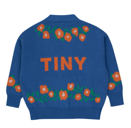 TINY COTTONS TINY FLORAL CARDIGAN(2-12Y)