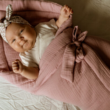 PETITE LAURE BABY WRAP WITH BOW