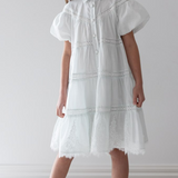 PETITE AMALIE LACE HEM SHIRT DRESS (4-18Y)