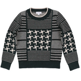 MOTU ALVIN HOUNDSTOOTH SWEATER (2-16Y)