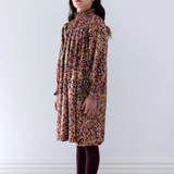 STEPH SPECKLE PRINTED CORD DRESS (3-16Y)