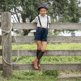LITTLE TEMPEST BOYS SUSPENDER SHORTS (2-5Y)