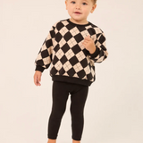 LITTLE PARNI ARGYLE SWEATSHIRT W/LEGGINGS (9M-3Y)
