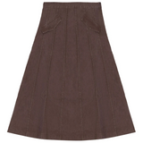 KIX DENIM PANEL MIDI SKIRT (12-20Y)