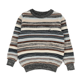 SWEET THREADS GLACIER STRIPE SWEATER (2-12Y)