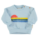 PIUPIUCHICK WAVE PRINT SWEATSHIRT (12M-14Y)