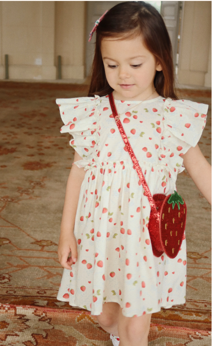 KONGES SLOJD EVIA BOW DRESS (2-10Y)