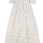 ELOISA FLORAL LACE PUFF SLEEVE GOWN (3-18) - Klade Children's Boutique