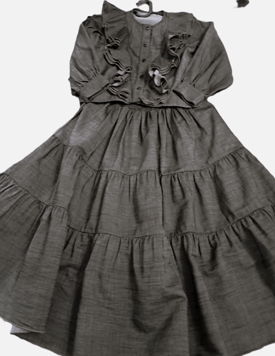 LCF SOFT DENIM BLOUSE (12-M)