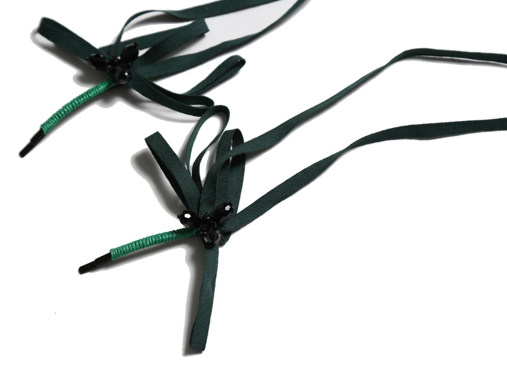 TIA CIBANI MARISOL FRINGED HAIR PINS (OS)