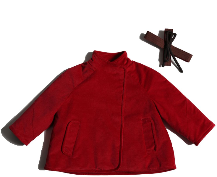 TIA CIBANI BABY LUNA SWING COAT (12M-24M)