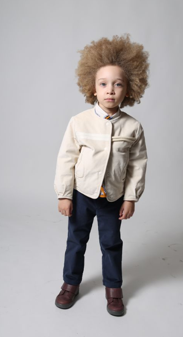 TIA CIBANI SANTOS PADDED BOMBER JACKET(2-6Y)