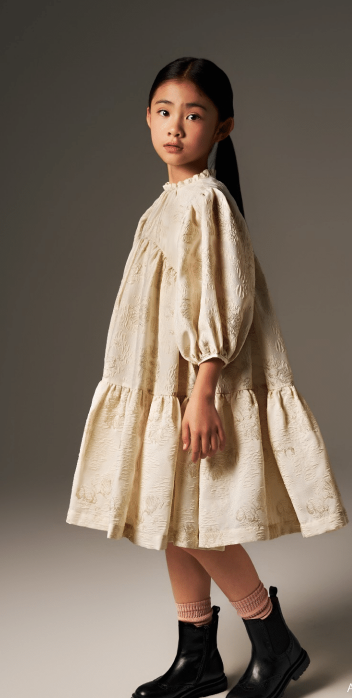 CERA UNA VOLTA FLAVIA DRESS (2-14Y)