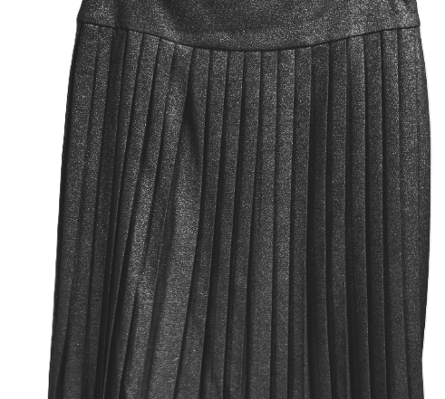 MIMISOL LUREX PLEATED SKIRT (12-18A)