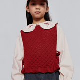 MIPOUNET MACA OPENWORK WAISTCOAST(2-10Y)