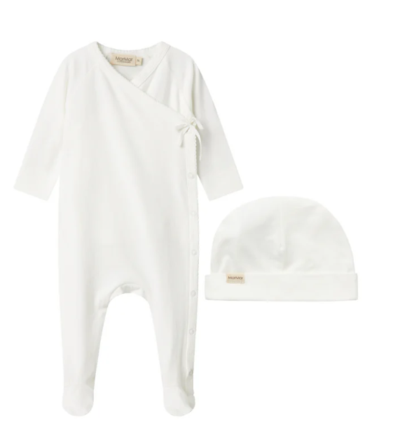 MARMAR RUBETTA ONESIE W/HAT (0M-6M)
