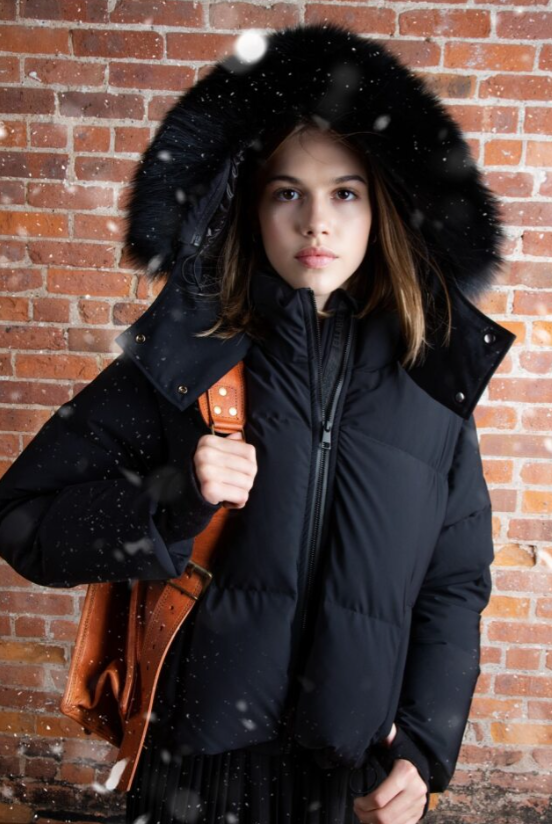 ELLABEE PREMIUM BOMBER W/FUR (12-22Y)