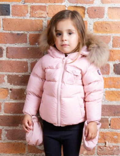 ELLABEE BABY FUR JACKET W/FUR (6M-24M)