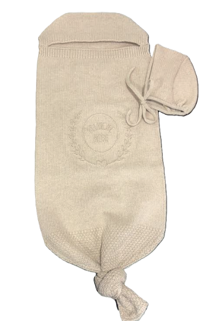 PELUCHE BEBE EMBOSSED COCOON W/BONNET(OS)