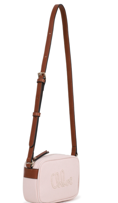 CHLOE CANVAS SHOULDER BAG (OS)