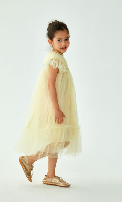 CERA UNA VOLTA MARISOL DRESS (2-14Y) - Klade Children's Boutique