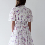 PETITE AMALIE FLORAL SHIRRED WAIST DRESS(10-18Y) - Klade Children's Boutique