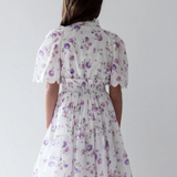 PETITE AMALIE FLORAL SHIRRED WAIST DRESS(10-18Y) - Klade Children's Boutique