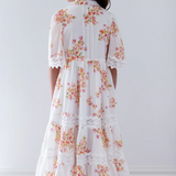 PETITE AMALIE FLORAL LACE SHIRT DRESS (10-18Y) - Klade Children's Boutique